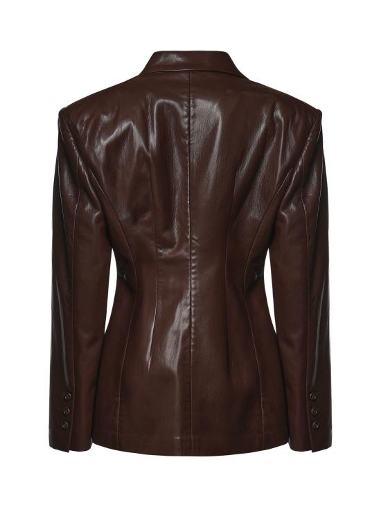 26FW 안다마네 수트 자켓 T203018A TNP152641 DARK BROWN - ANDAMANE