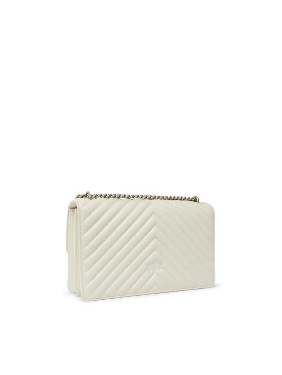 26FW 핑코 크로스백 100941 A0GKZ14O WHITE - PINKO
