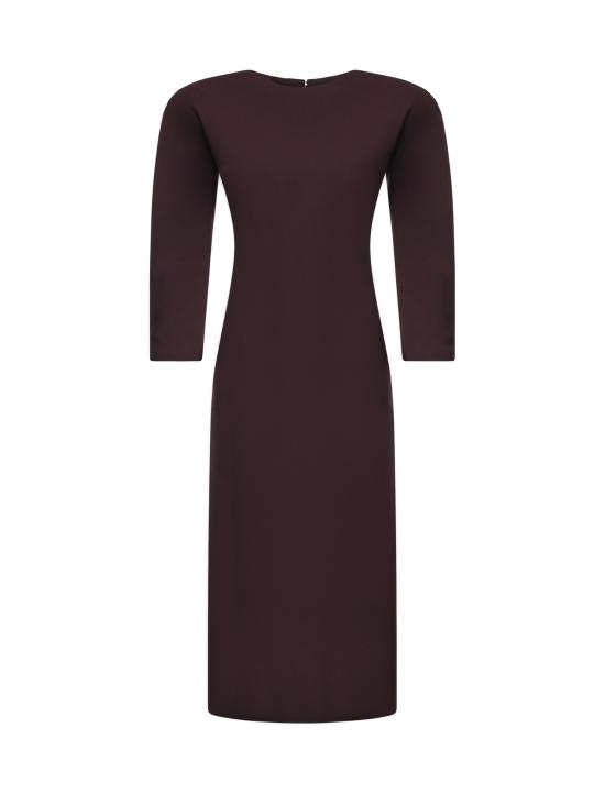 26FW 안다마네 미디 원피스 T200113A TNP263383 Rouge noir