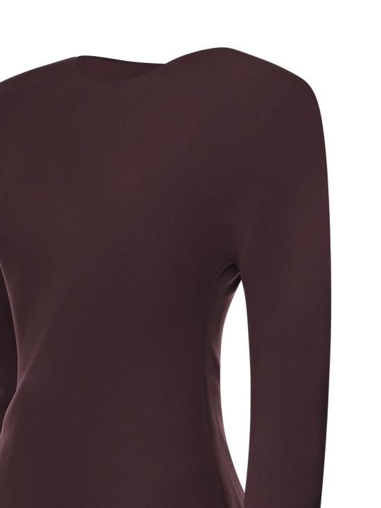 26FW 안다마네 미디 원피스 T200113A TNP263383 Rouge noir - ANDAMANE