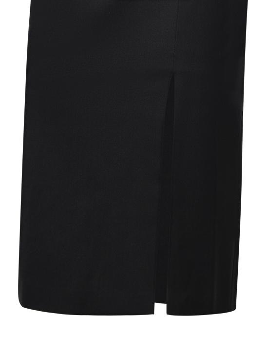 26FW 안다마네 롱 스커트 T200307A TNW070999 BLACK - ANDAMANE
