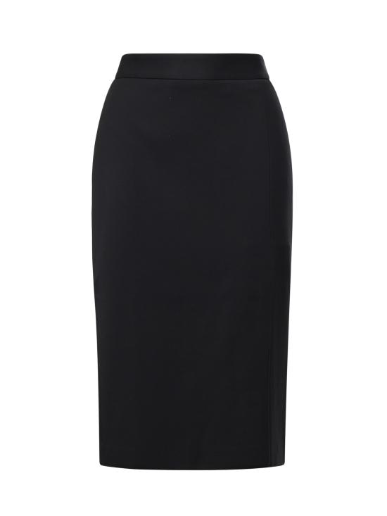 26FW 안다마네 롱 스커트 T200307A TNW070999 BLACK