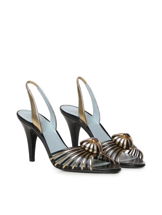 26FW 발렌티노 가라바니 샌들 9W2S0LU8 GPJAHB ANTIQUE BRASS BLACK - VALENTINO GARAVANI