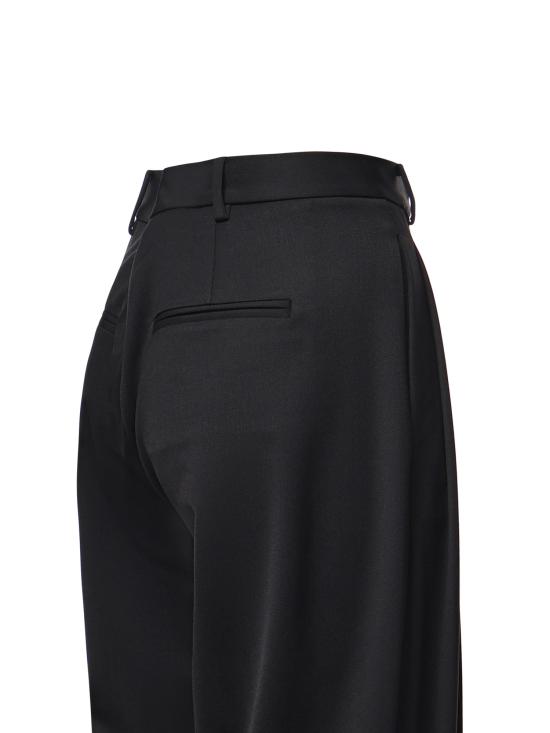 26FW 안다마네 스트레이트 팬츠 T200471A TNW070999 BLACK - ANDAMANE