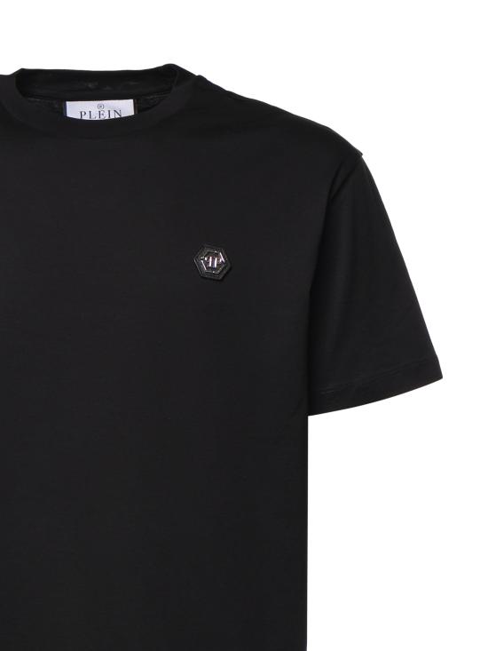 26FW 필립 플레인 반팔 티셔츠 AAECMTK8740 PJY002N02 BLACK - PHILIPP PLEIN