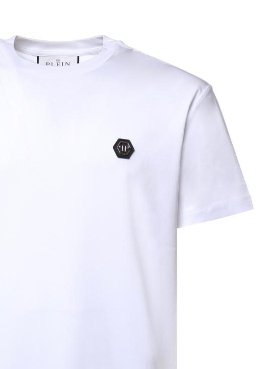 26FW 필립 플레인 반팔 티셔츠 AAECMTK8740 PJY002N01 WHITE - PHILIPP PLEIN