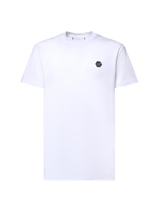 26FW 필립 플레인 반팔 티셔츠 AAECMTK8740 PJY002N01 WHITE