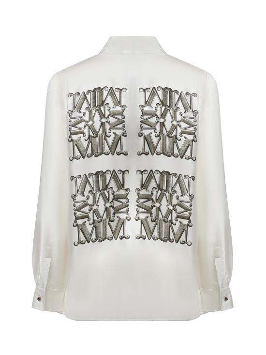 26FW 막스마라 셔츠 2621116051600 002 WHITE KAKI - MAX MARA