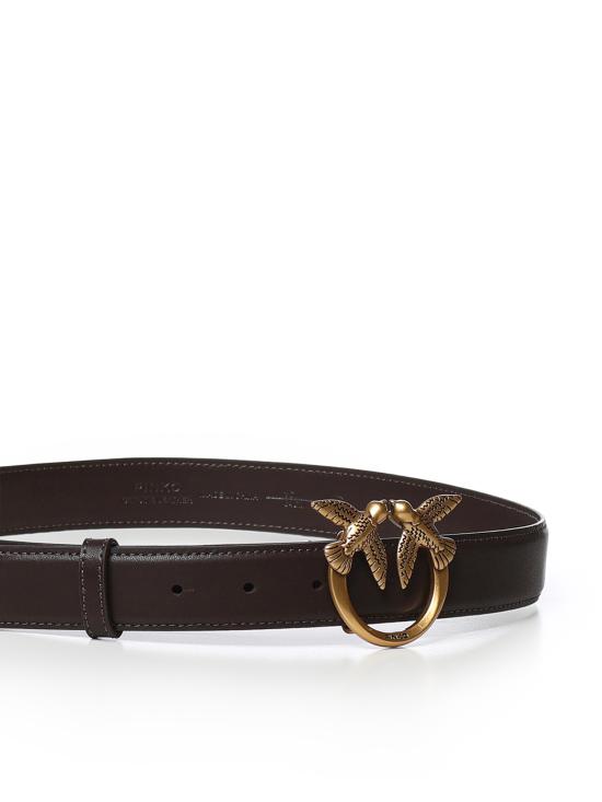 26FW 핑코 벨트 100125 A0F1M12Q BROWN - PINKO