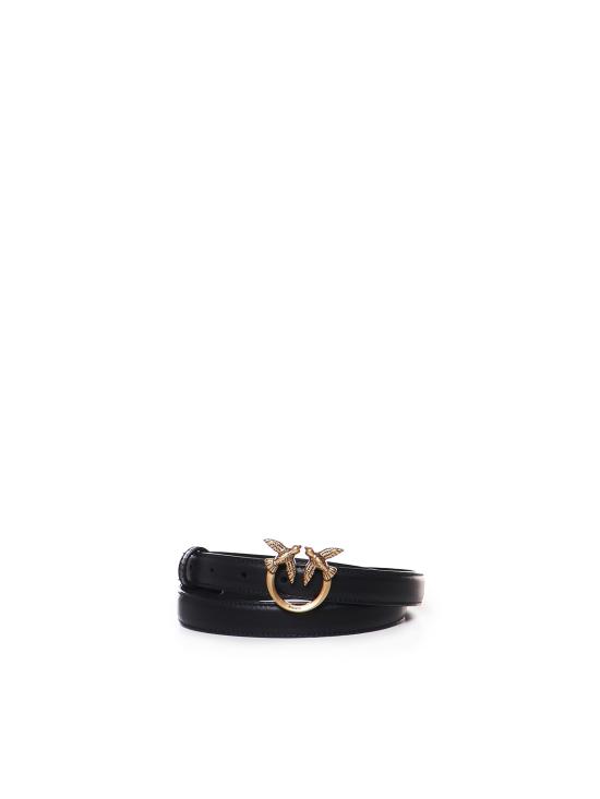 26FW 핑코 벨트 100143 A0F1Z99Q BLACK