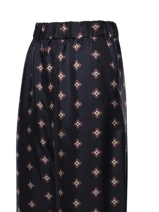 26FW 막스마라 팔라초 팬츠 2626136037600 002 Navy blue - MAX MARA