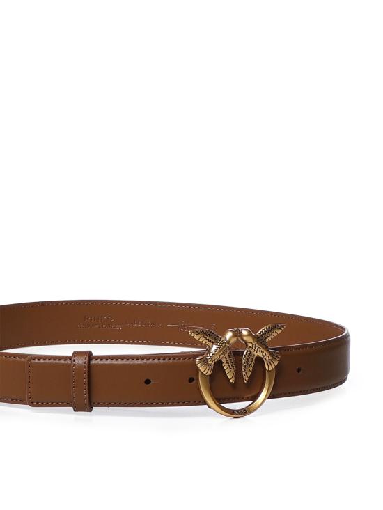 26FW 핑코 벨트 100125 A0F1M37Q COGNAC - PINKO