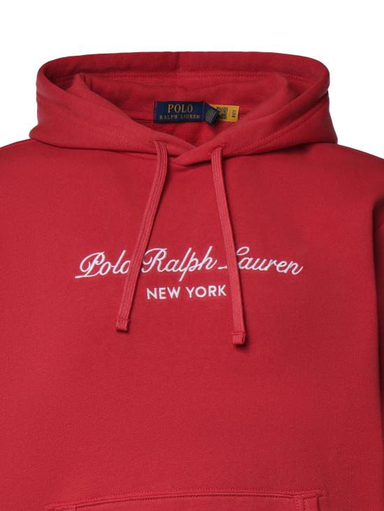 26FW 폴로 랄프로렌 긴팔 티셔츠 710B26089 002 NANTUCKET RED - POLO RALPH LAUREN