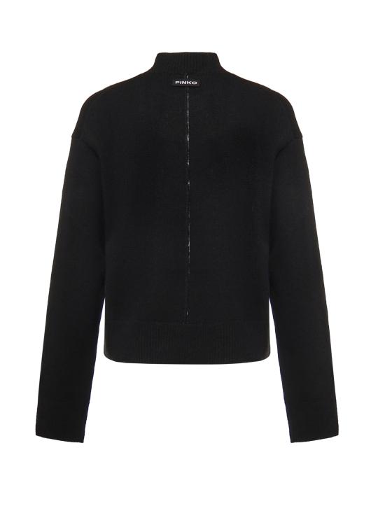 26FW 핑코 터틀넥 107205 A3G1Z99 BLACK - PINKO
