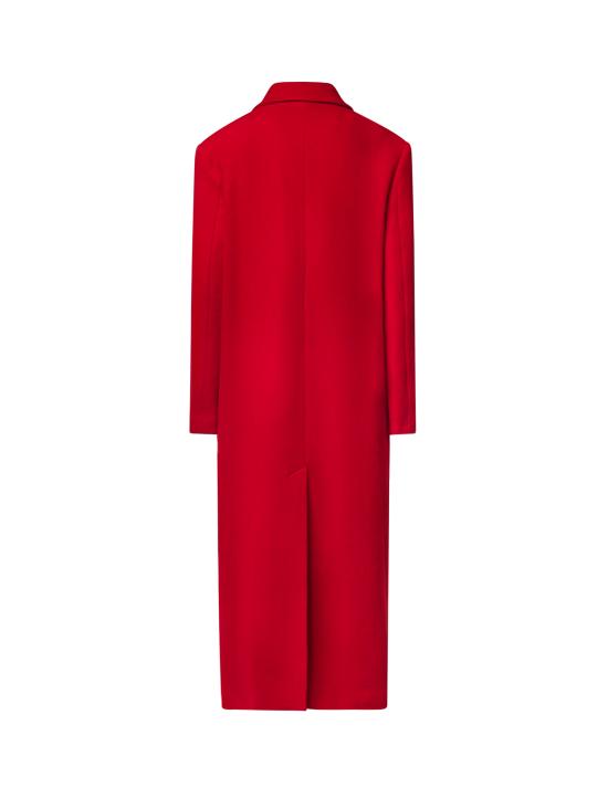 26FW 핑코 코트 107487 A3FGR66 RED - PINKO