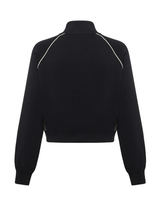 26FW 핑코 가디건 107353 A3J0ZDG BLACK BUTTER - PINKO
