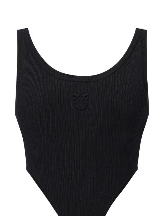 26FW 핑코 바디수트 티셔츠 107355 A3J0Z99 BLACK - PINKO