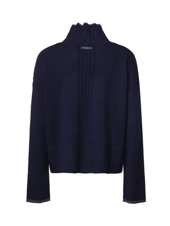 26FW 핑코 스웨터 105446 A3G1G02 Blue - PINKO