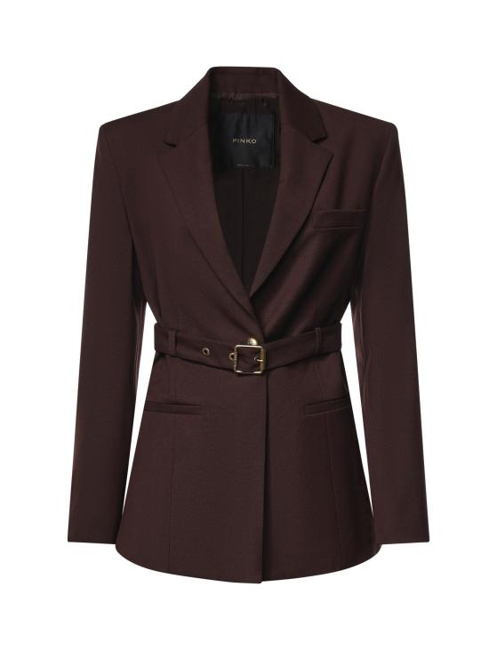 26FW 핑코 수트 자켓 107864 A3MSM04 BROWN