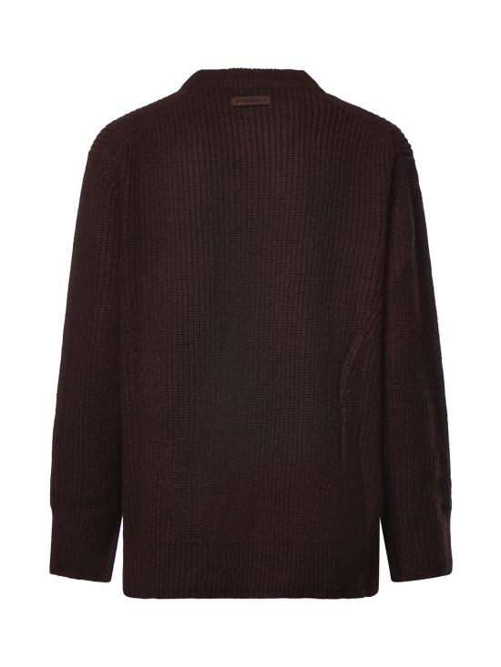 26FW 핑코 스웨터 107872 A3P4M04 BROWN - PINKO