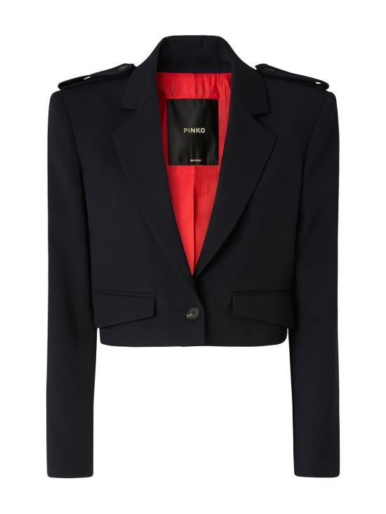 26FW 핑코 수트 자켓 107715 A3MSG03 MIDNIGHT BLUE