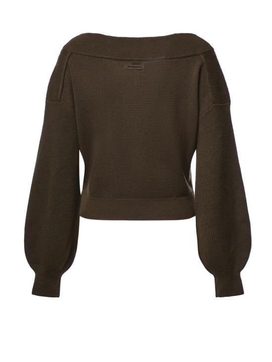 26FW 핑코 스웨터 107874 A3P4X18 GREEN - PINKO