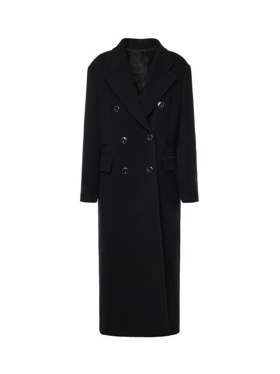 26FW 핑코 코트 107487 A3FGZ99 BLACK