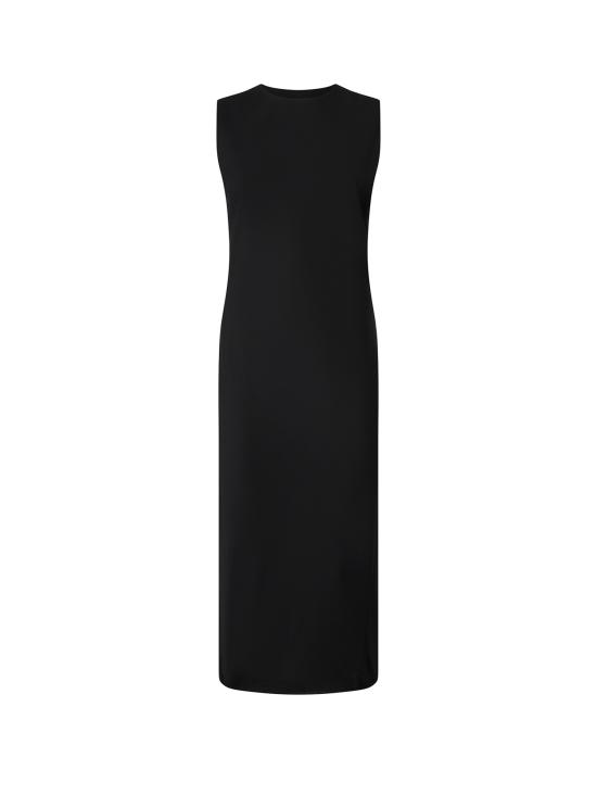 26FW 핑코 미디 원피스 107587 A3G3Z99 BLACK
