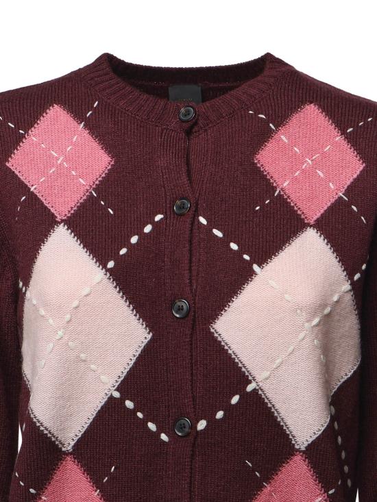 26FW 핑코 스웨터 107284 A3IEYN2 BORDEAUX PINK - PINKO