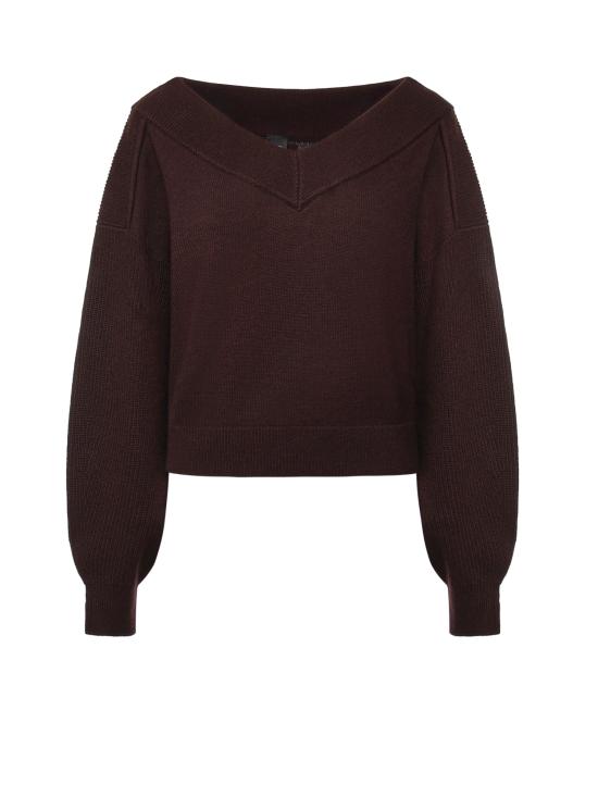 26FW 핑코 스웨터 107874 A3P4M04 BROWN