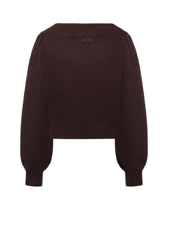 26FW 핑코 스웨터 107874 A3P4M04 BROWN - PINKO