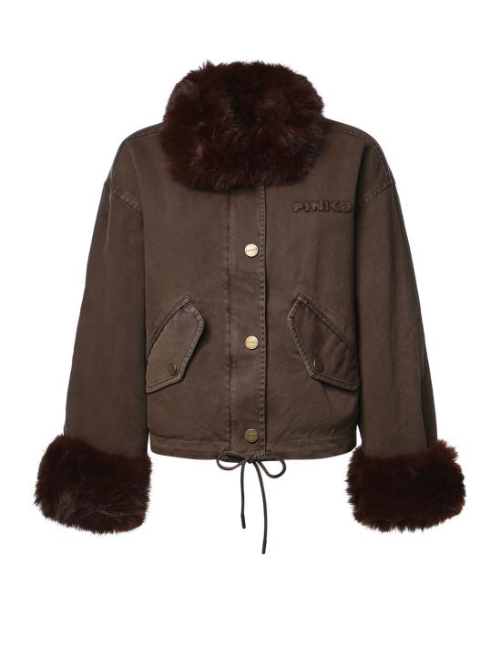 26FW 핑코 자켓 107219 A3GVL64 BROWN