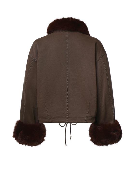 26FW 핑코 자켓 107219 A3GVL64 BROWN - PINKO