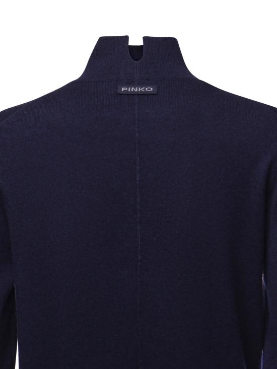 26FW 핑코 터틀넥 107204 A3G1G02 BLUE - PINKO
