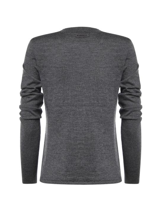 26FW 핑코 스웨터 107246 A3FYI76 GREY - PINKO