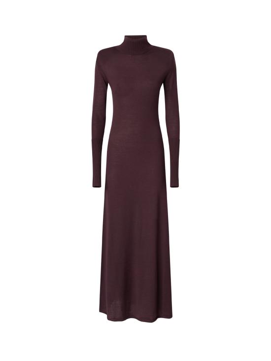 26FW 핑코 롱 원피스 107247 A3FYW63 PLUM