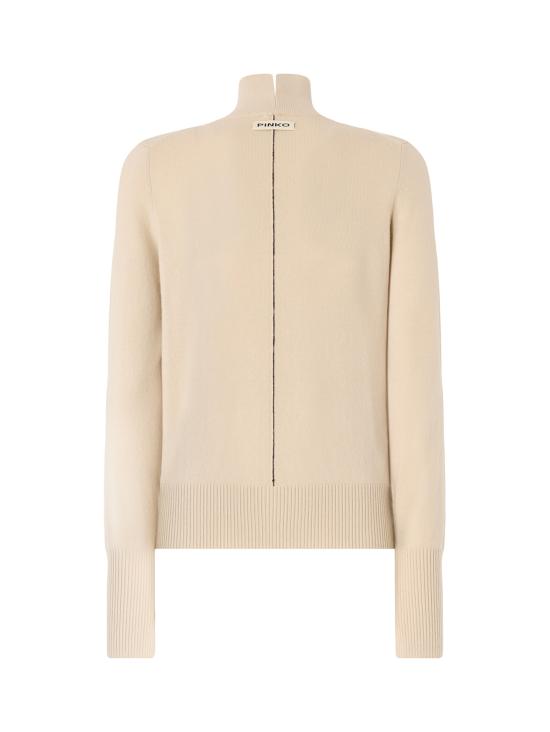 26FW 핑코 터틀넥 107204 A3G1I20 BEIGE - PINKO