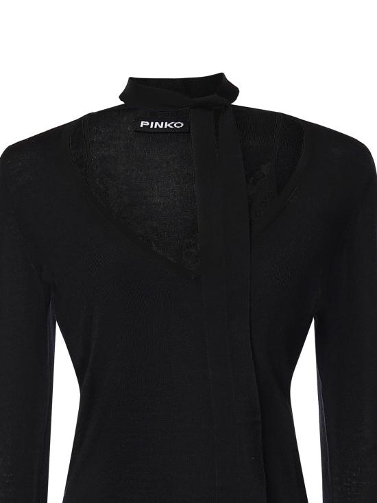 26FW 핑코 터틀넥 107775 A3O1Z99 BLACK - PINKO