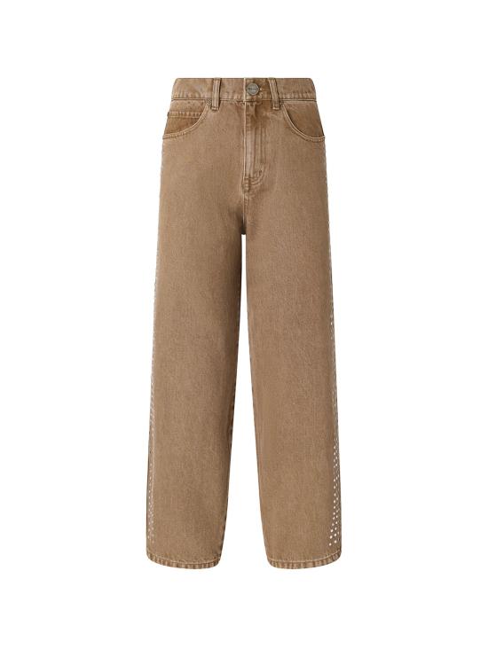 26FW 핑코 데님 팬츠 103857 A3JMC88 BEIGE