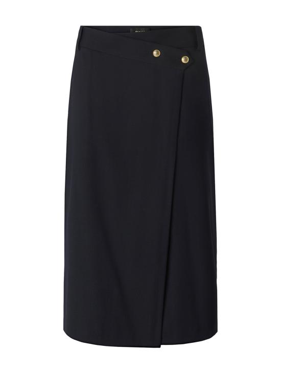 26FW 핑코 롱 스커트 107713 A3MSG03 MIDNIGHT BLUE