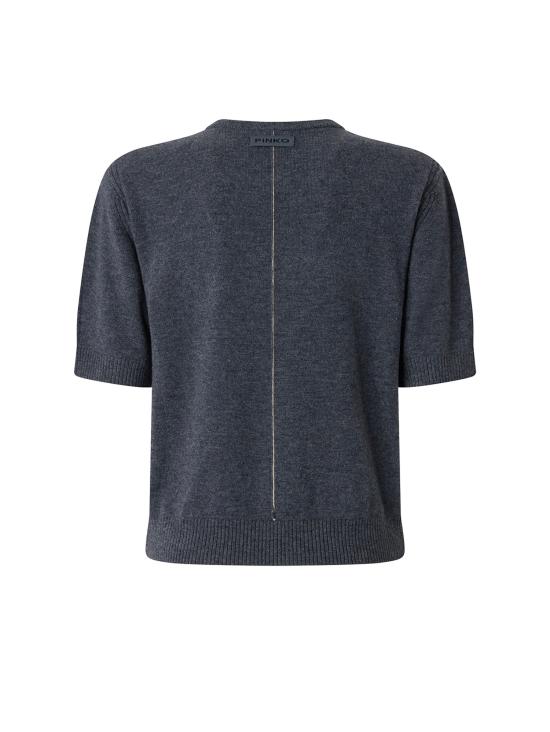 26FW 핑코 스웨터 107206 A3G1I76 DARK GREY - PINKO