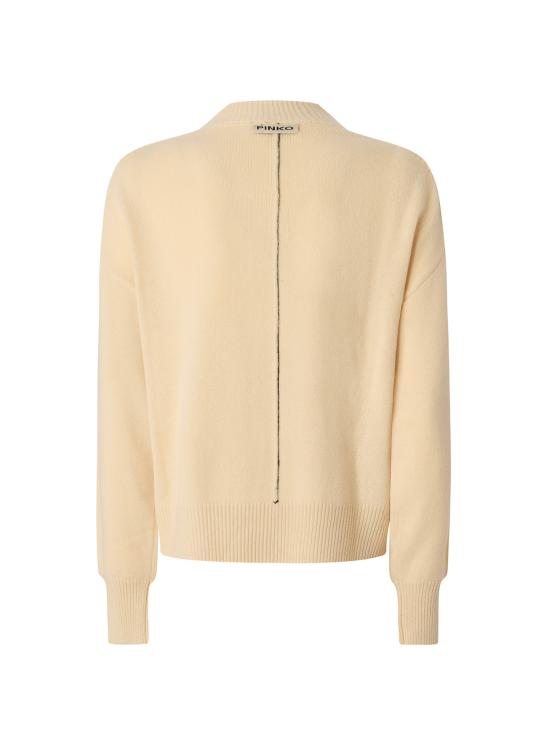 26FW 핑코 터틀넥 107205 A3G1C15 BEIGE - PINKO