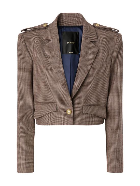 26FW 핑코 수트 자켓 107715 A3MQCY4 TAUPE