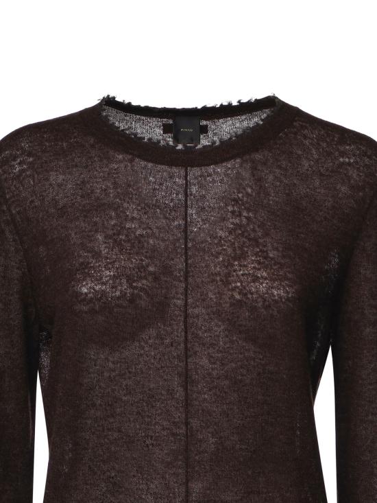 26FW 핑코 스웨터 107328 A3IQM05 BROWN - PINKO