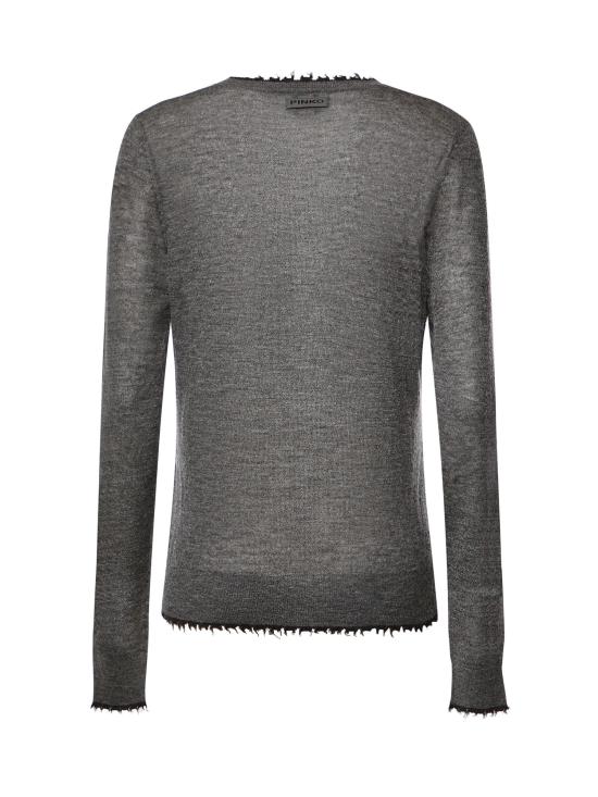 26FW 핑코 스웨터 107328 A3IQI76 GREY - PINKO