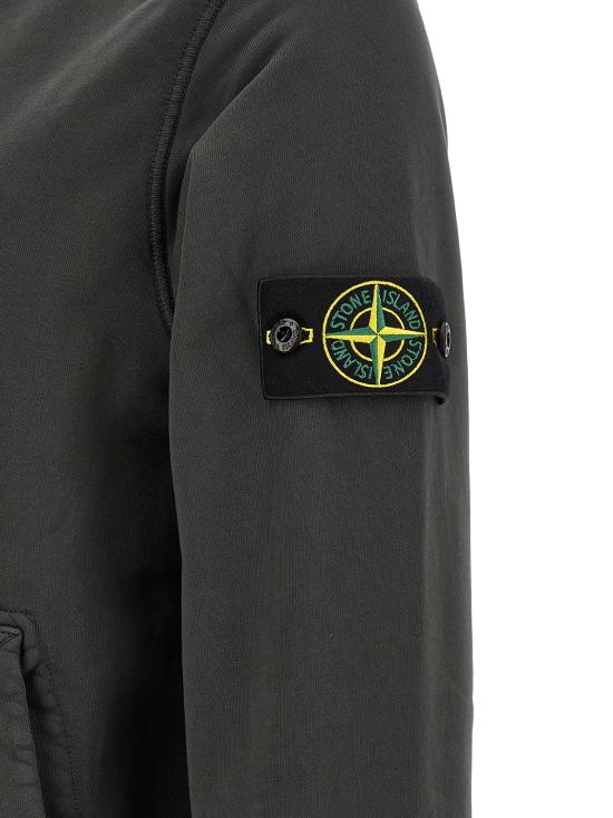 26FW 스톤 아일랜드 긴팔 티셔츠 6100062 스웨트셔츠 그레이 - STONE ISLAND