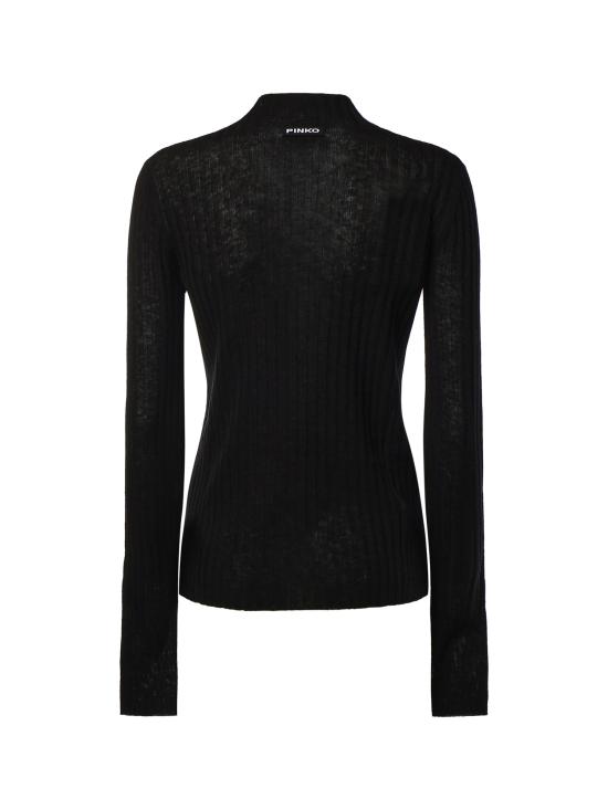 26FW 핑코 터틀넥 107834 A2Z6Z99 BLACK - PINKO