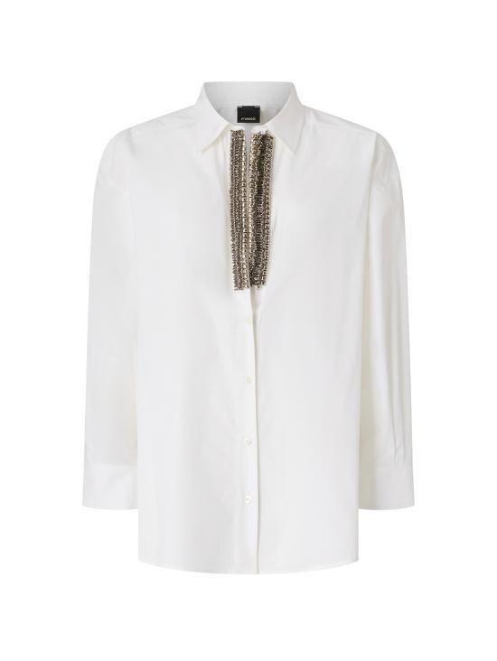 26FW 핑코 셔츠 104708 A3HRZ04 WHITE