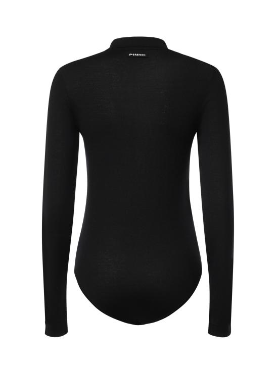 26FW 핑코 바디수트 티셔츠 107271 A3FYZ99 BLACK - PINKO