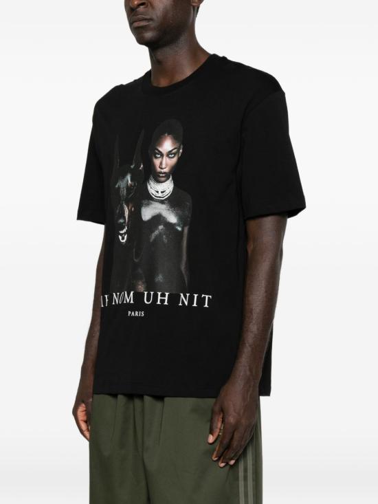 26FW 이놈어닛 반팔 티셔츠 NUW26212 009 Nero - IH NOM UH NIT
